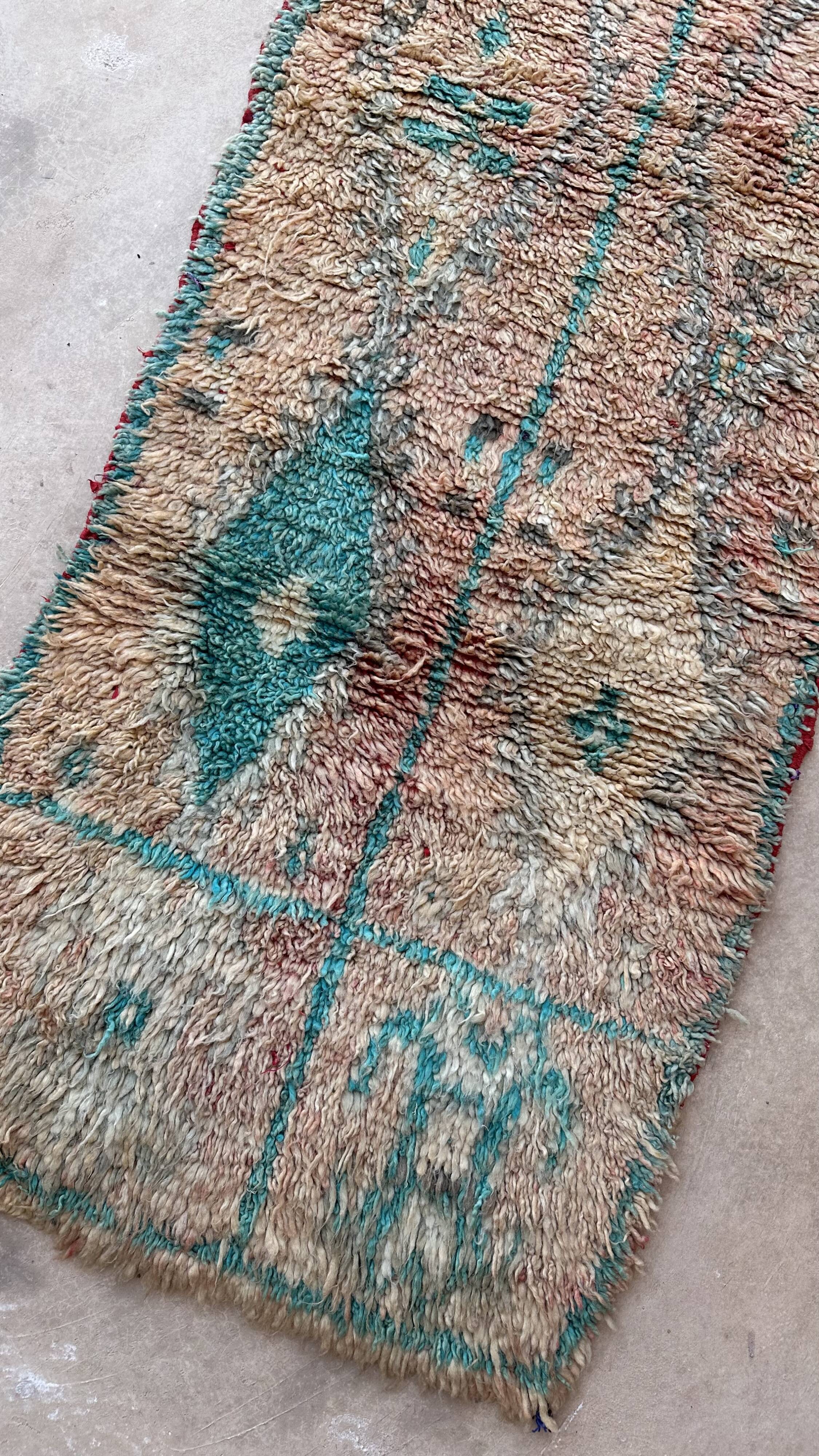 Moroccan carpet - 85 x 270 cm