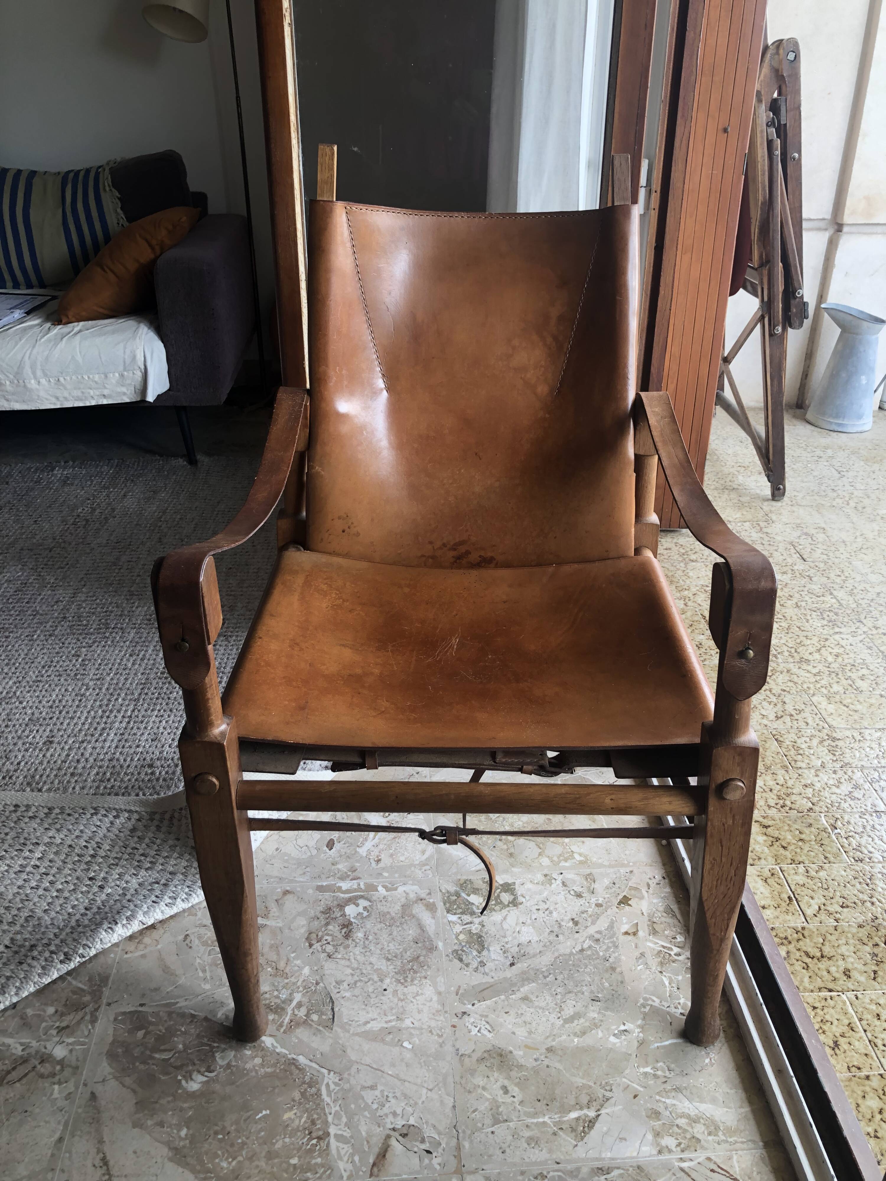 Safari armchair by Wilhem Kienzle (Switzerland)