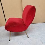 Fauteuil chauffeuse vintage annee 60