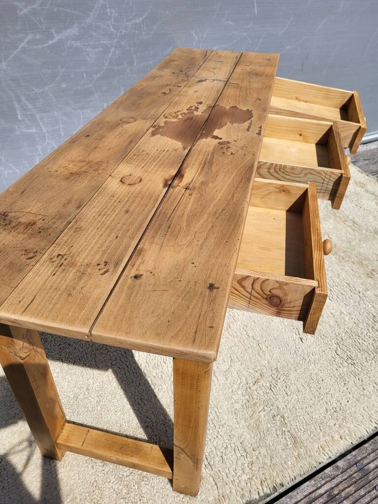 Trade table office workbench serving trolley 3 drawers