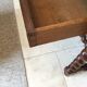 Louis XIII style office, feet turned