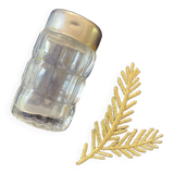 Vintage glass salt shaker