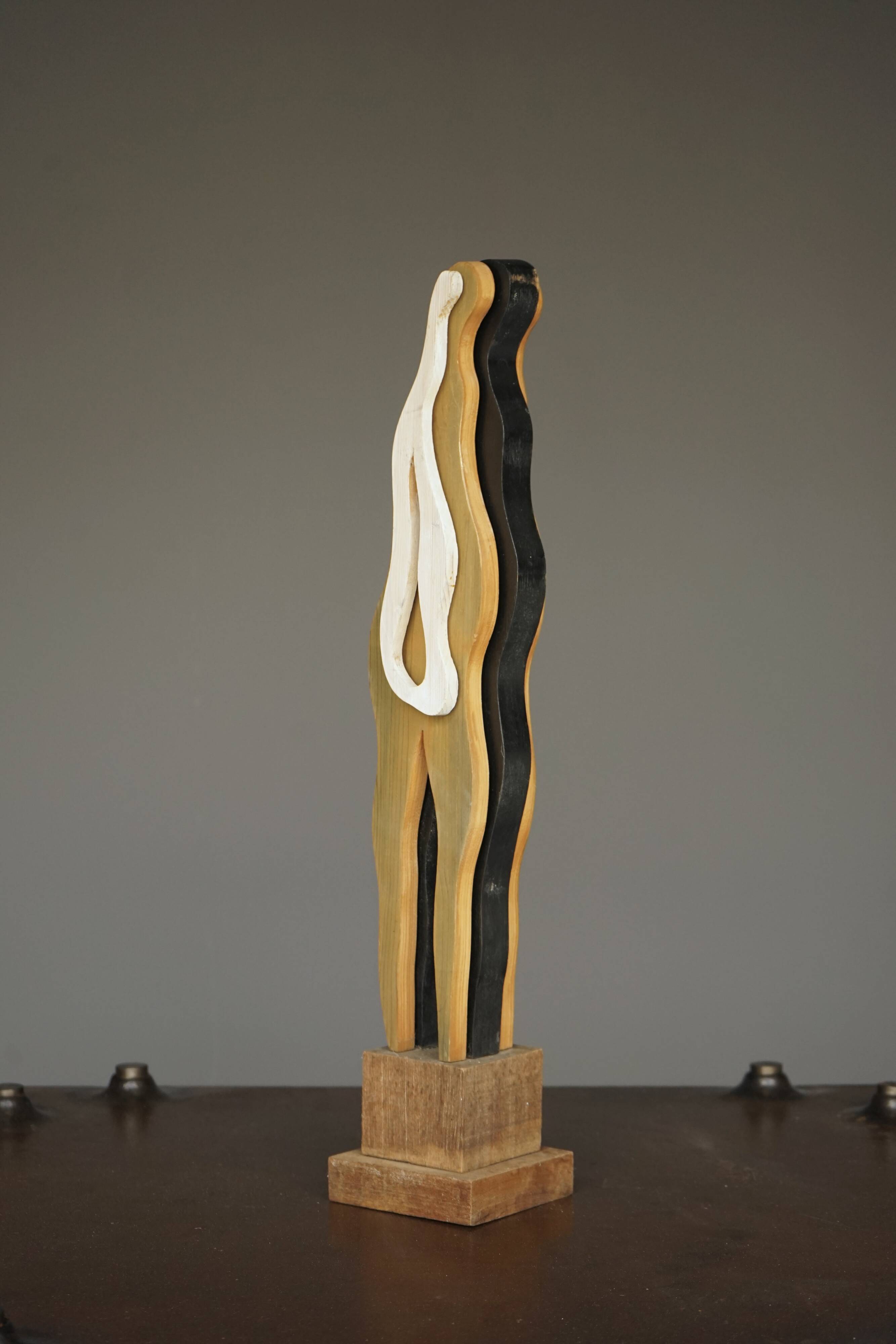Surrealist Sculpture of Standing Figure. 1970s.