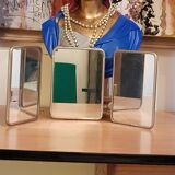 Barber triptych mirror 13x18cm