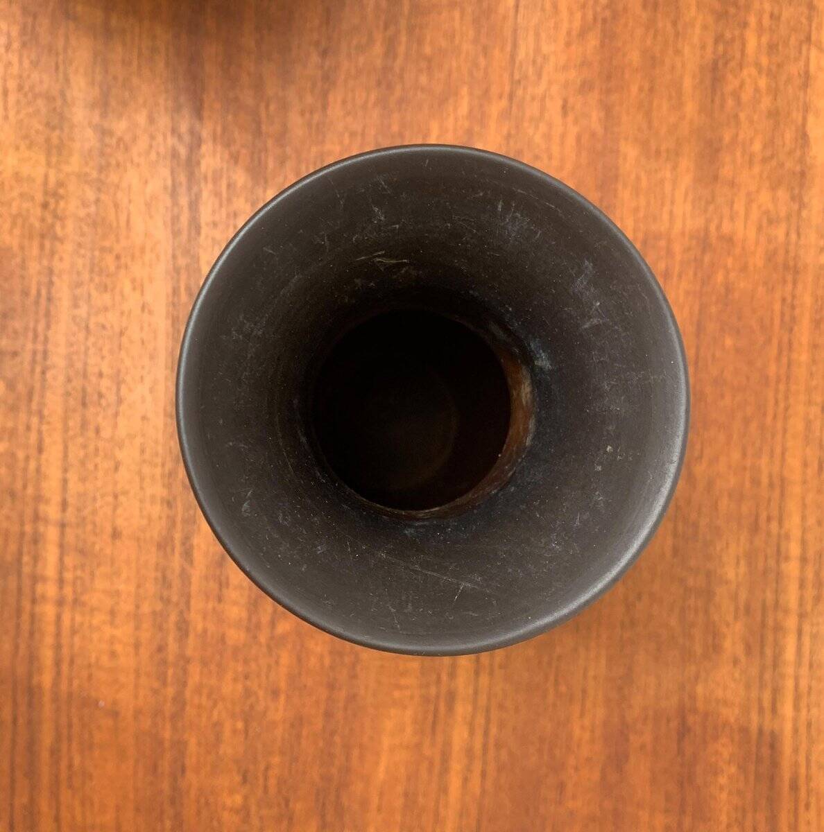 Vintage German vase in ceramic Wormser Terra-Sigillata, set of 2