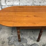 Former large oak farm table early 20th vintage
