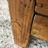 Oak craft cabinet has 13 drawers circa 40's / 50's