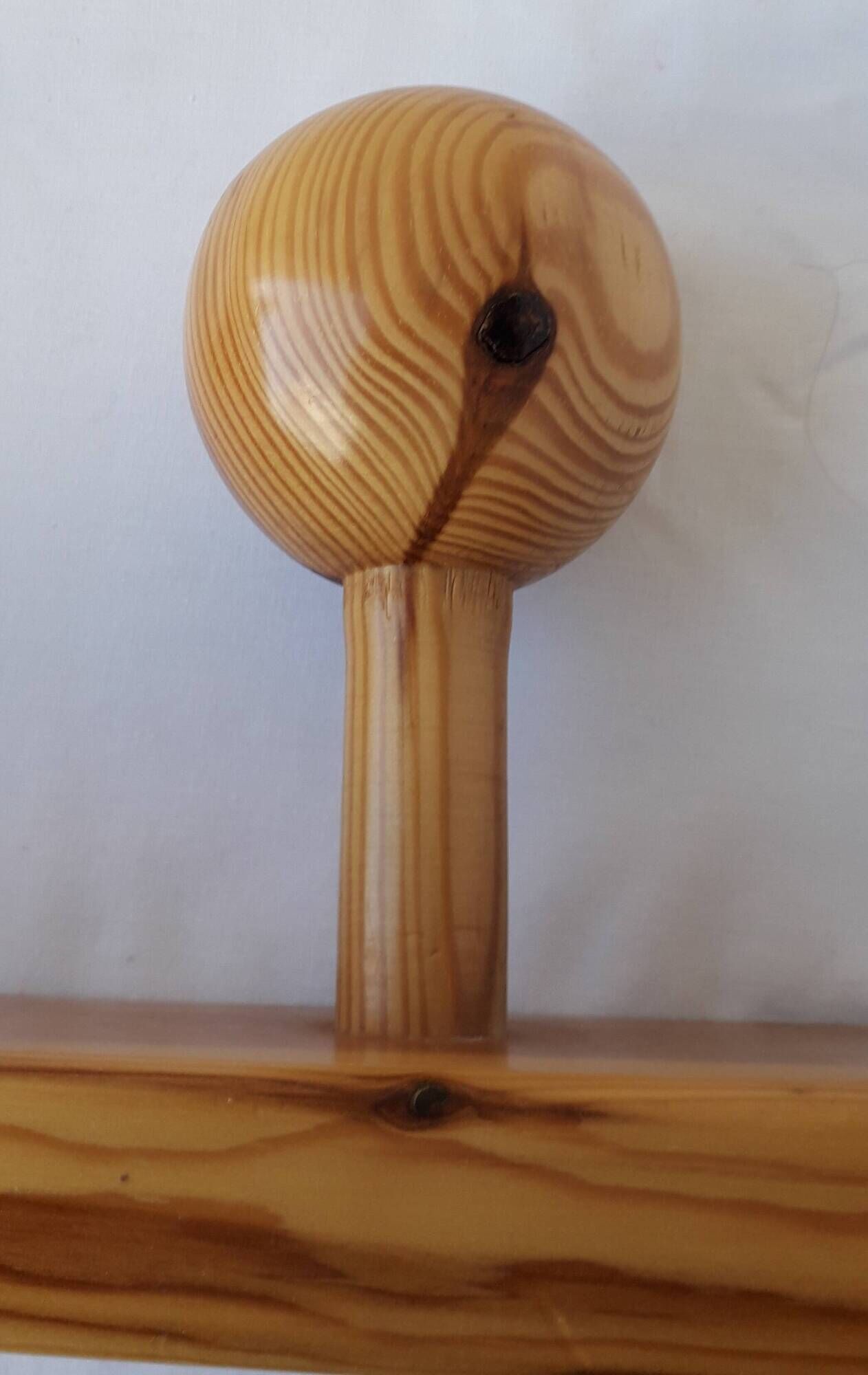 Portemanteau en bois pin