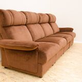 Canapé modulaire vintage, années 1980, Europe de l'Ouest