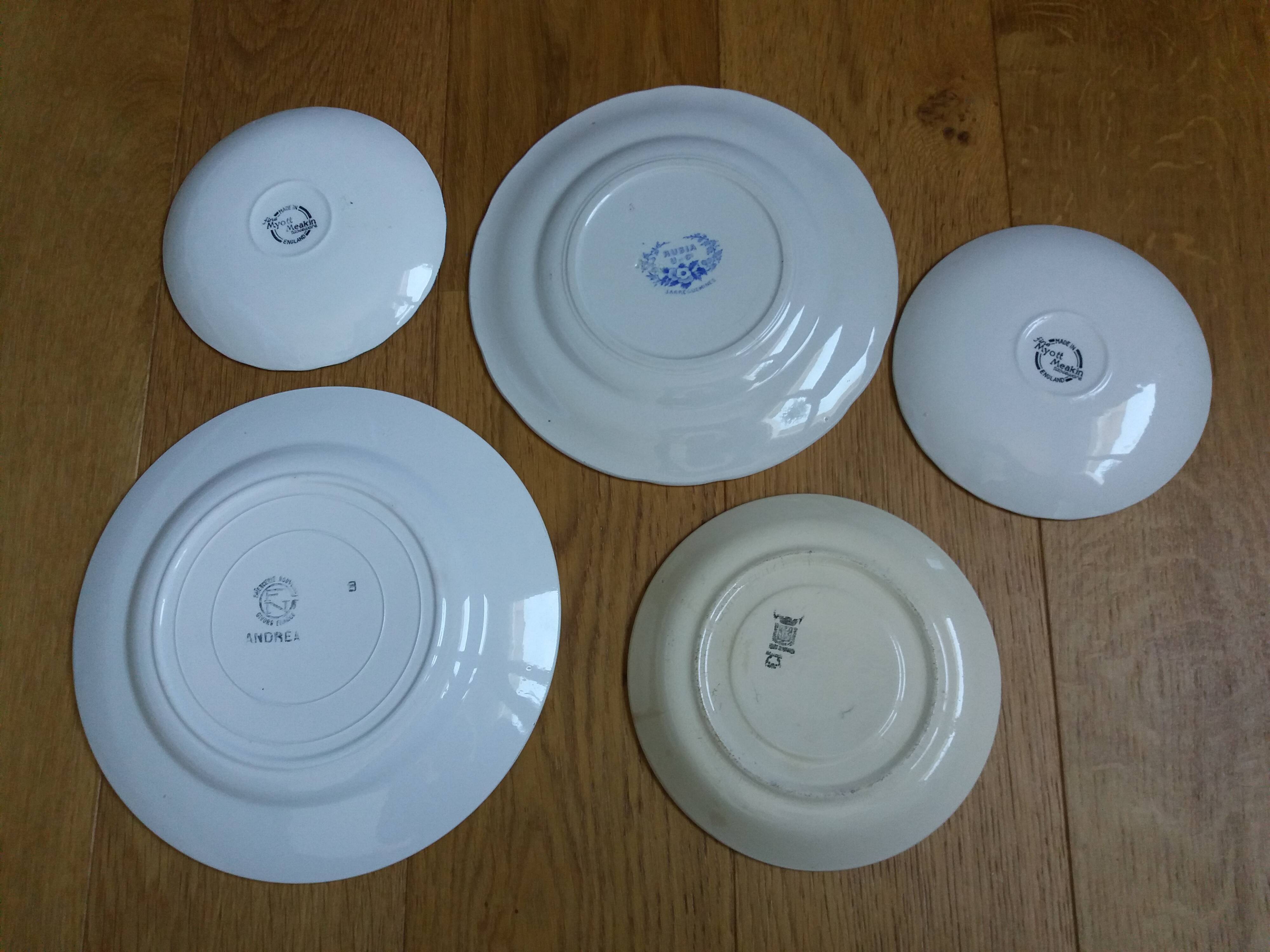 Mismatched plates