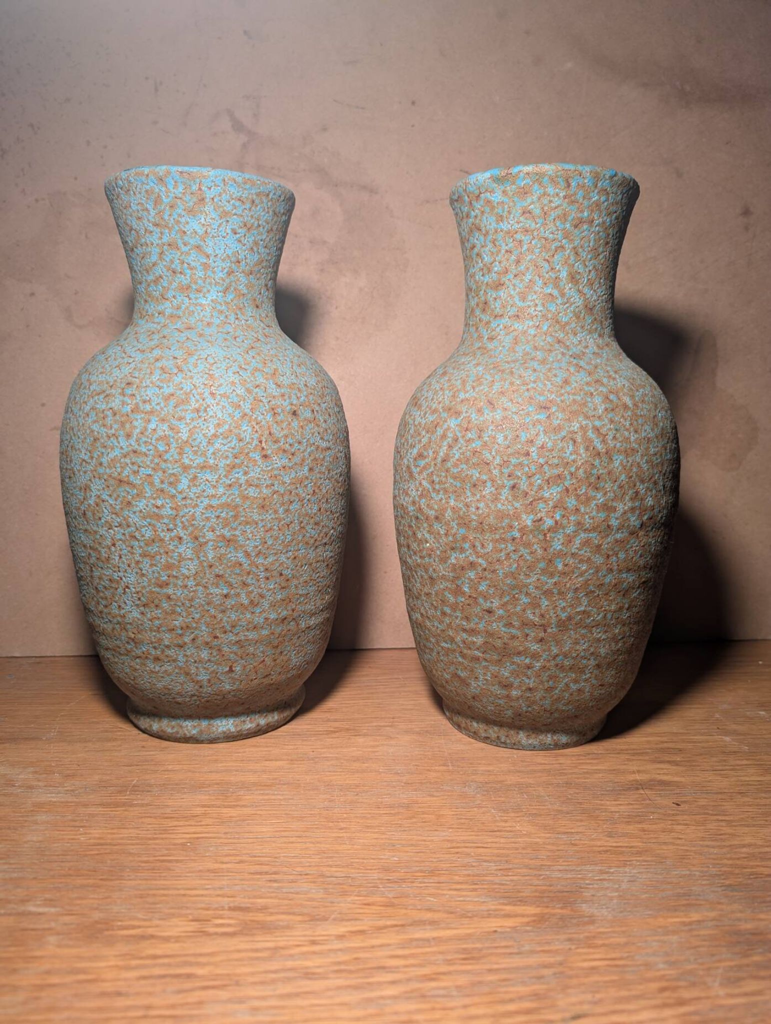 Pair of large vases by Hubert Guy, potter of Accolay