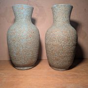 Pair of large vases by Hubert Guy, potter of Accolay