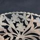 Compote dish, silver-plated fruit bowl in Art Nouveau style