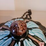 Suspended planter in slipware