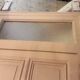Old Haussmannian door 83x219.5cm with glazed transom frame.