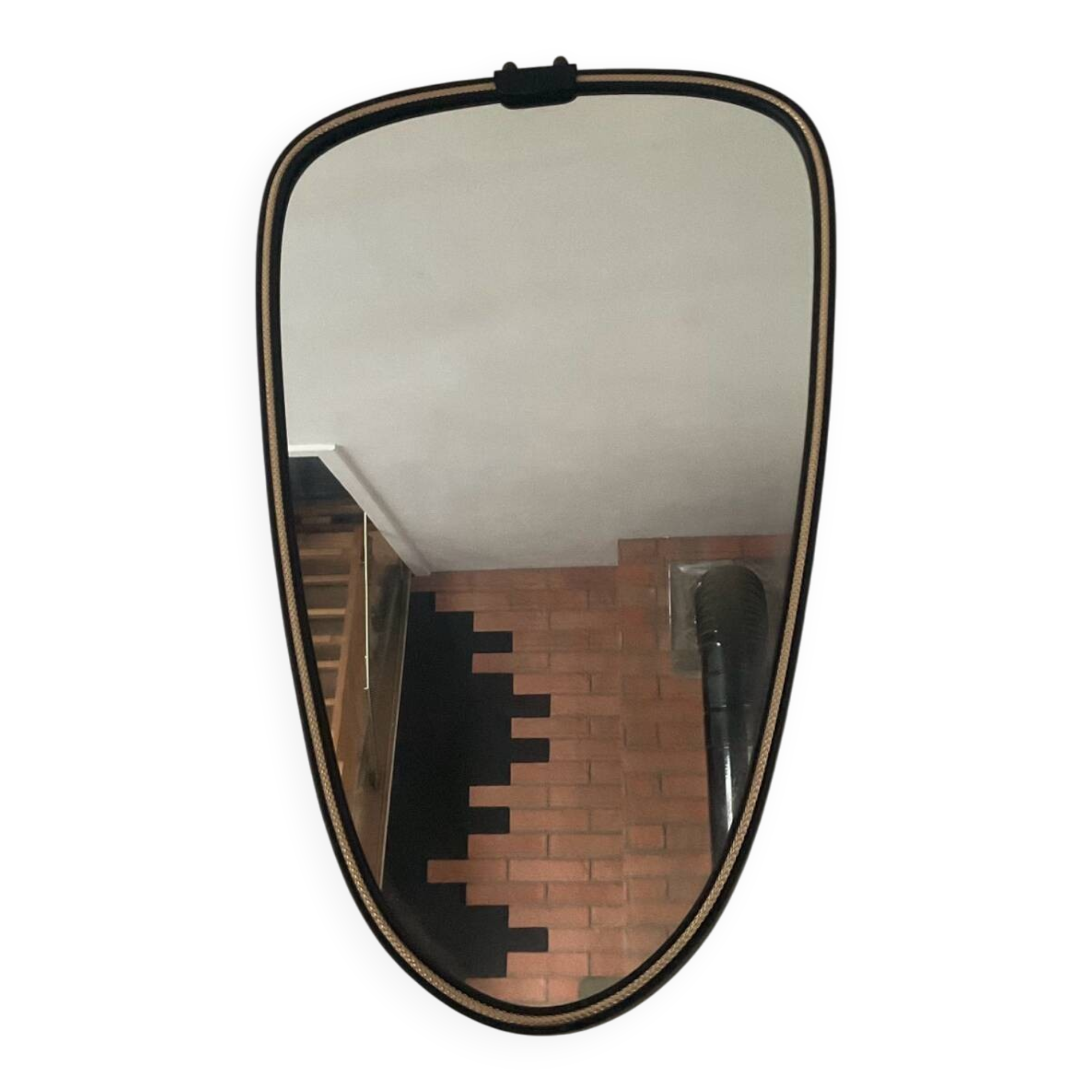 Miroir asymétrique forme libre des années 60-70