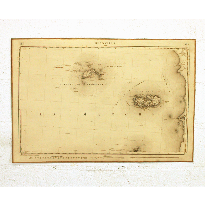 Granville war depot map