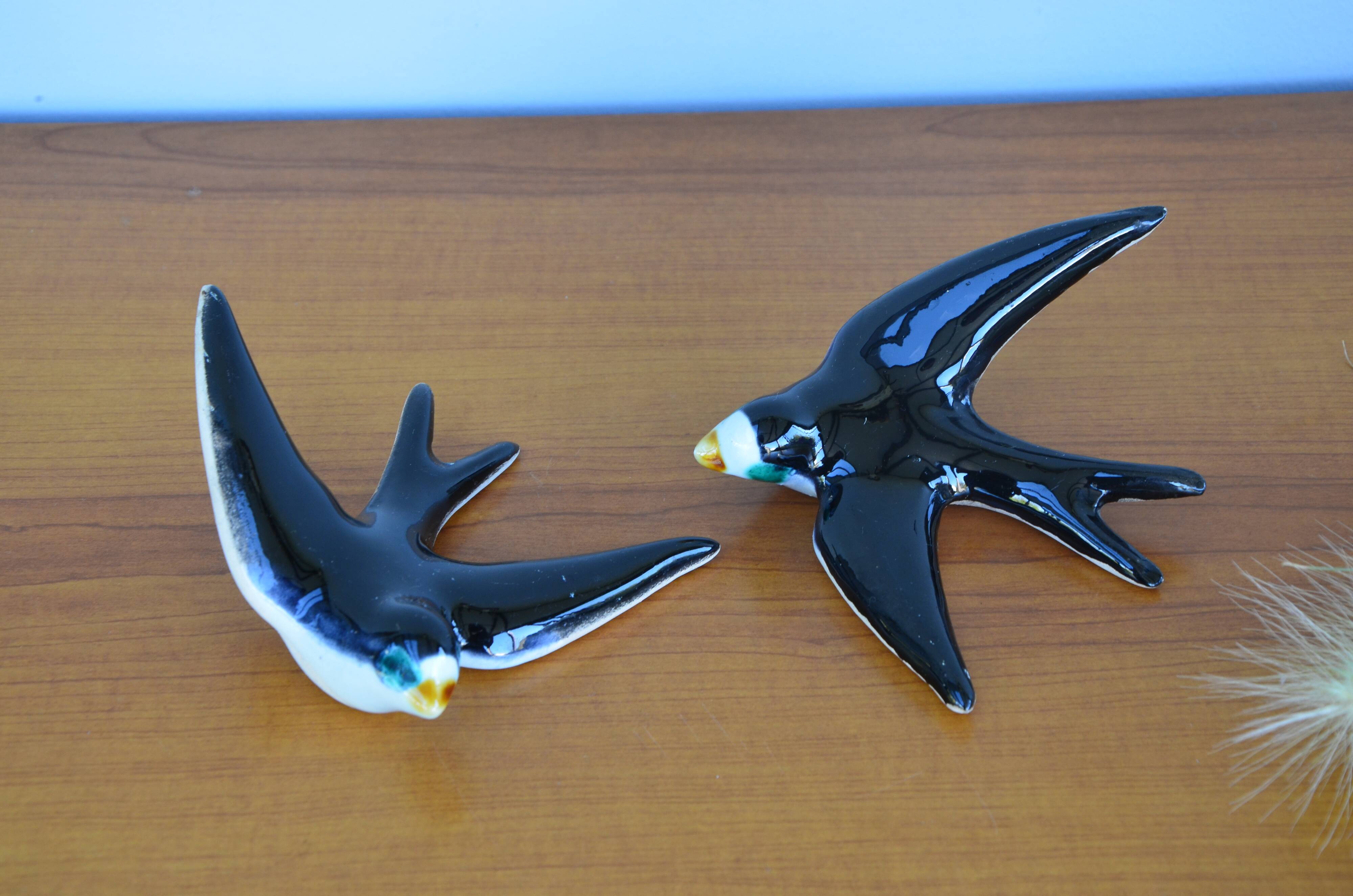 Lot de 2 hirondelles Vallauris