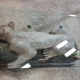 Table basse sculpturale "Panthère" vintage 1970-1980