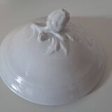 Old white soup tureen