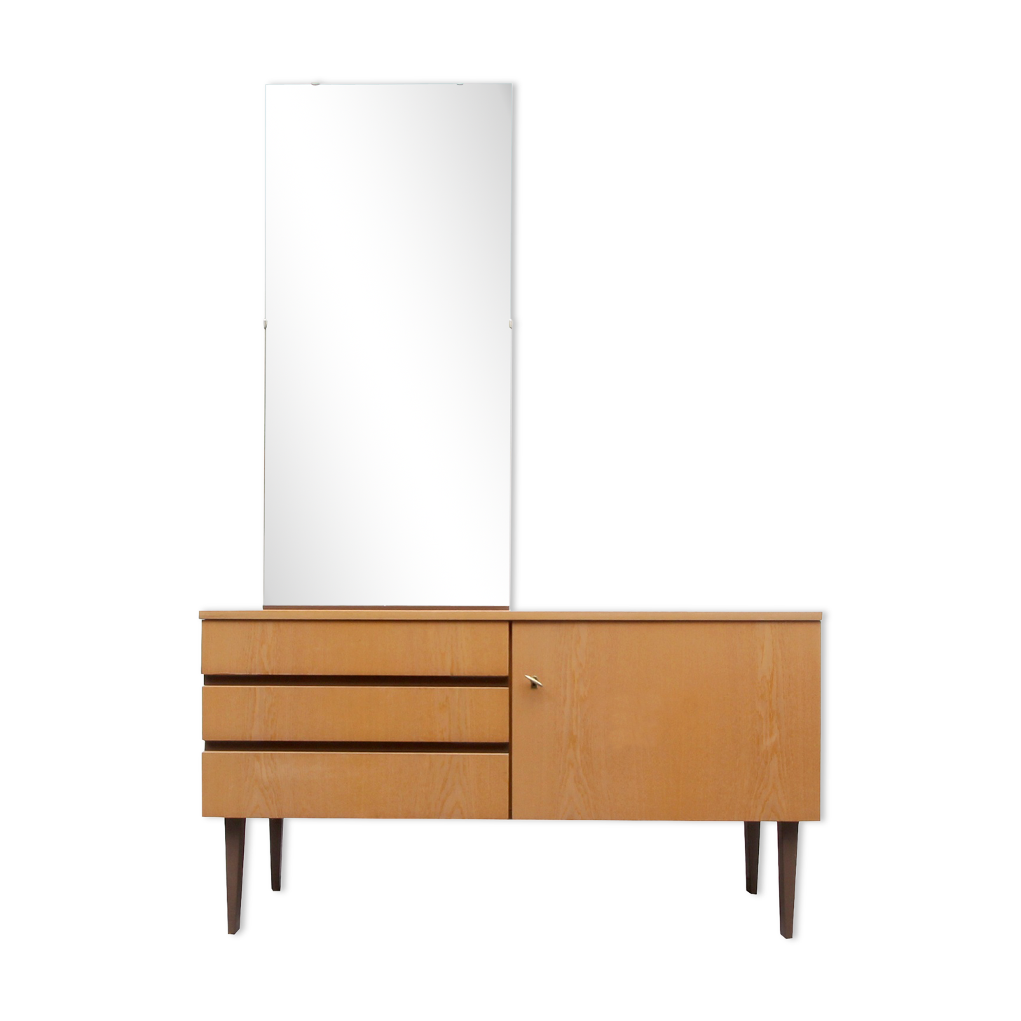 Dressing table with mirror