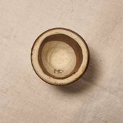 Stoneware candlestick