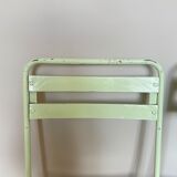Pair of vintage folding garden chairs
