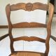 Pair of Provencal mulched armchairs Louis XV style
