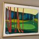 Tableau Golf Annecy 1977 Pierre Wittmann
