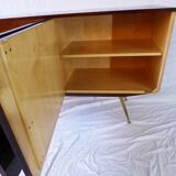 Chest of 2 doors with brass legs