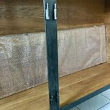 Black forged steel sideboard