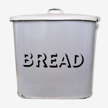 Enamel bread box