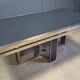 Vintage Italian chrome dining table, 1970s