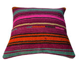 Vintage turkish kilim cushion cover 40 x 40 cm