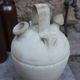 Ancient terracotta gargoulette with 2 spouts