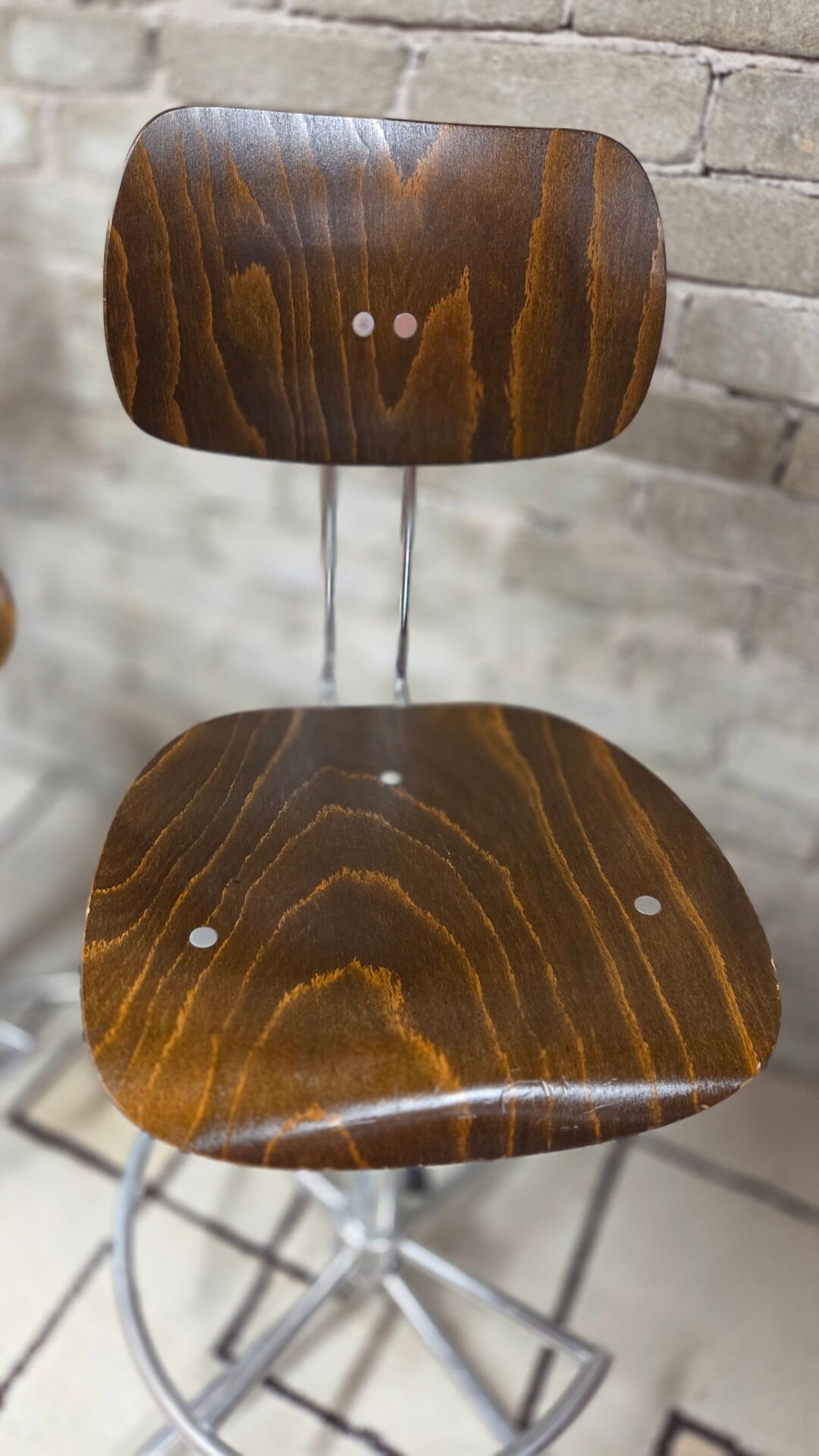 Paire de chaises d’orchestre SE 68 par Egon Eiermann, années 70