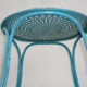 Wrought iron garden stool