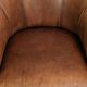 Vintage sheepskin clubchair in a beautiful cognac colour with a sturdy look