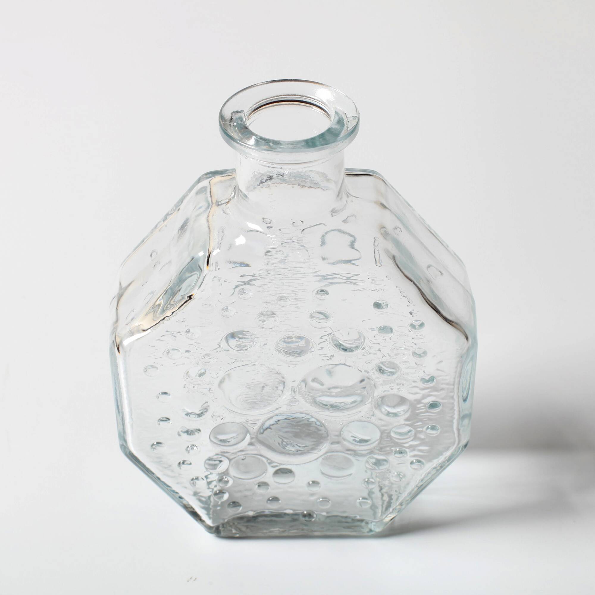 Mid-century Clear Stella Polaris Vase by Nanny Still for Riihimäki / 1967