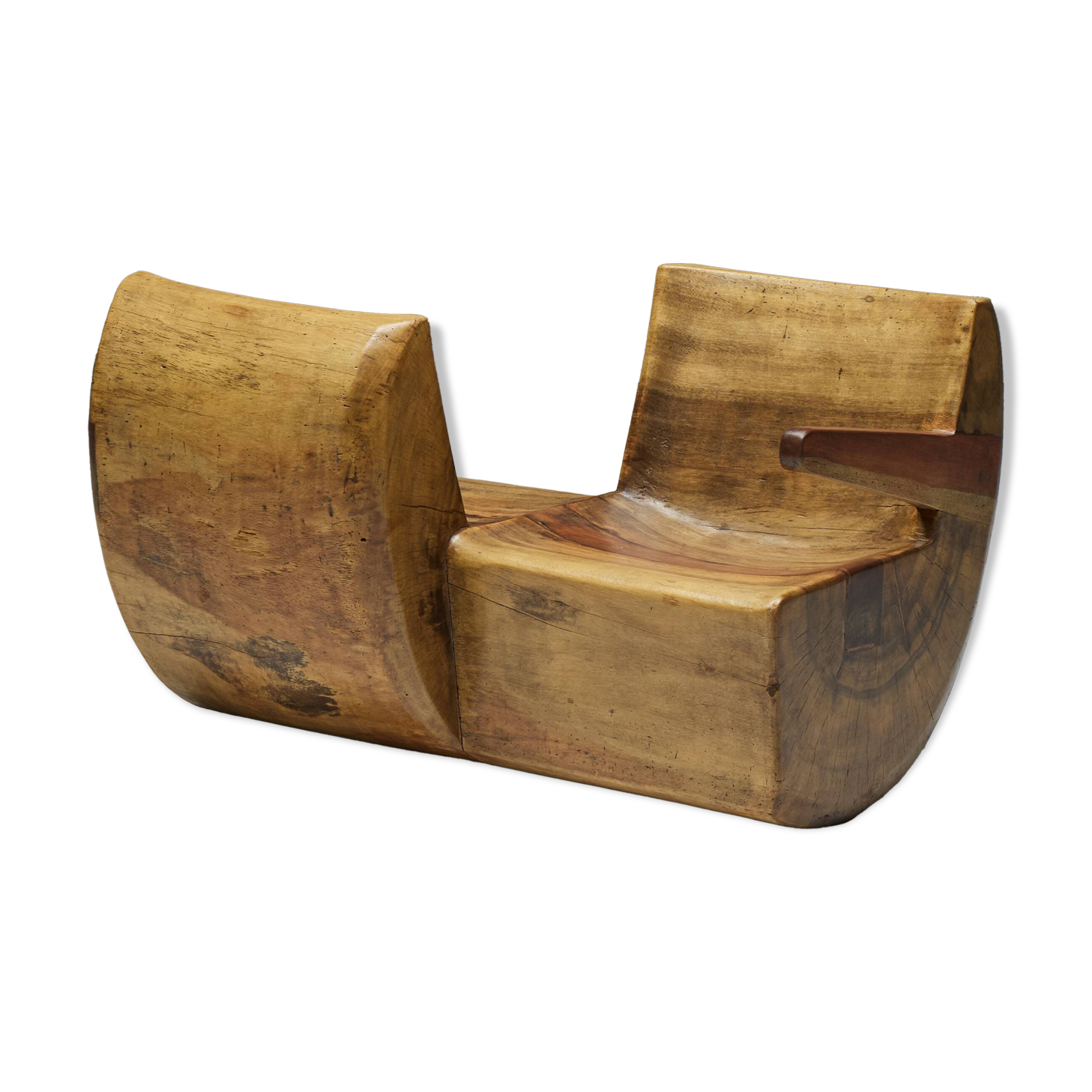 Two-Seater "Namoradeira" by Zanine Caldas, Brazil, 1975