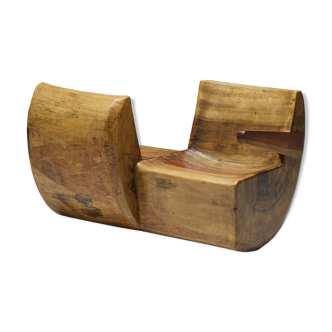 Two-Seater "Namoradeira" by Zanine Caldas, Brazil, 1975
