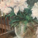Peinture à la gouache vintage