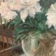 Peinture à la gouache vintage