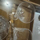12 Baccarat champagne flutes model Carcassonne - stamped