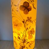 Lampe vintage orme et fleurs séchées