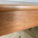 Solid wood desk table turned legs 100x52cm