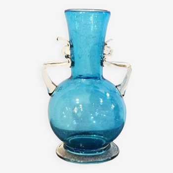 Vase Italien en Verre de Murano, 1950s