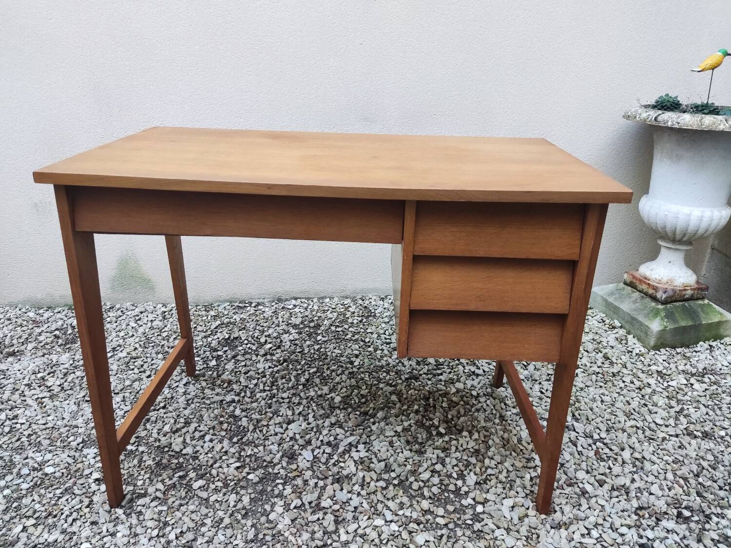Vintage oak desk