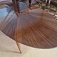 Table ovale palissandre