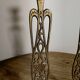 Paire de bougeoirs art deco made in Israel